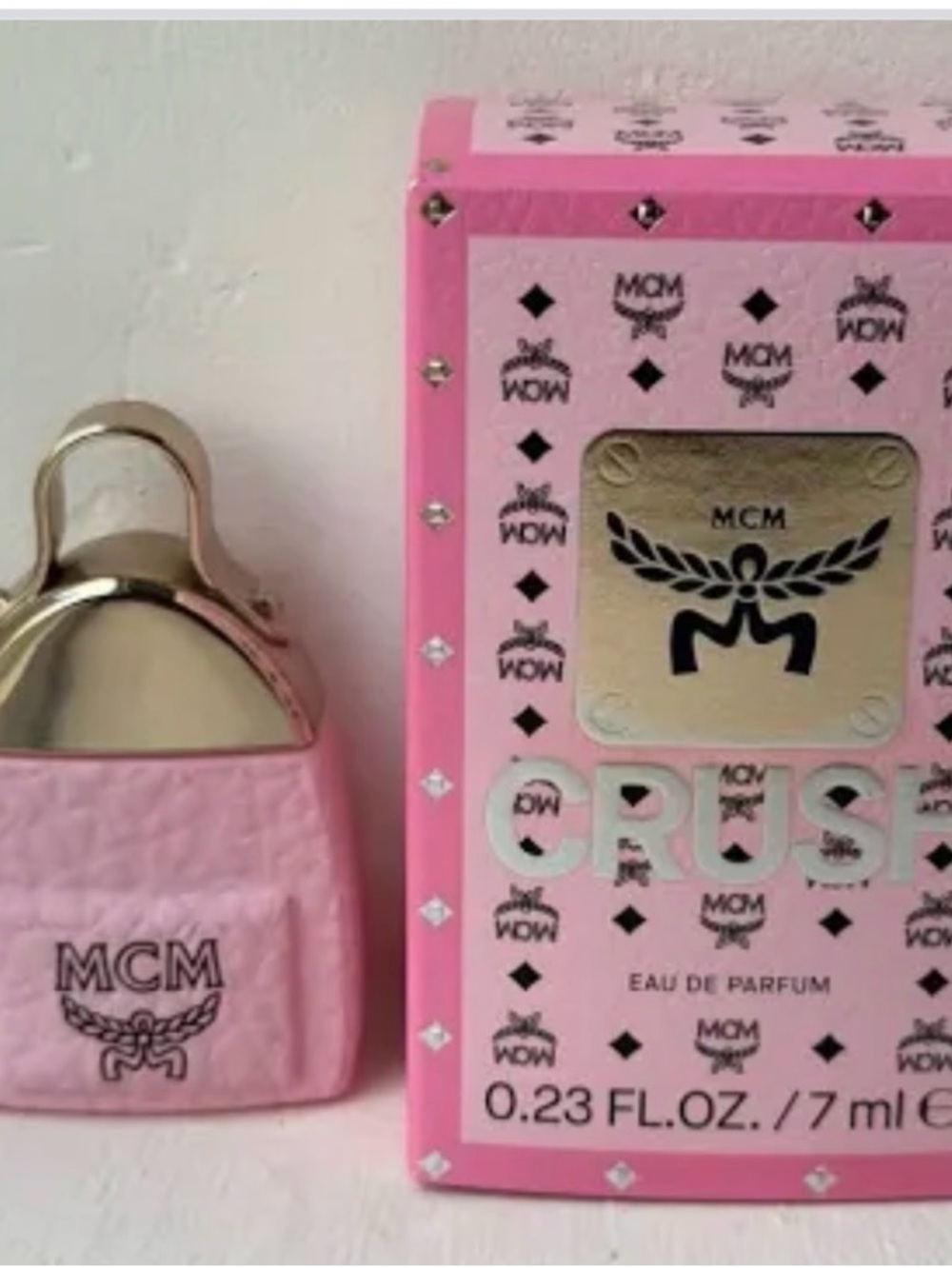 MCM Crush Mini Eau de Parfum Set - Pink & Brown Packaging - Picture 2 of 3